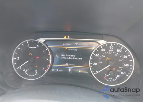 2021 Nissan Sentra Sv Xtronic Cvt z USA, uszkodzony, nr VIN 3N1AB8CV7MY231299